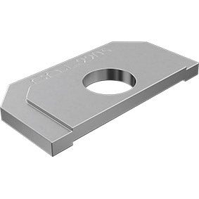 Stackable packer 3mm thick for Madrid Face Mount Spigot