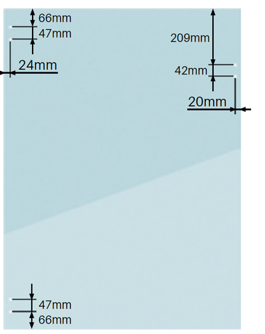 Master Range Face mount hinge set - Pair of 2 SS316, Self closing Pool gate hinge