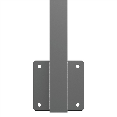 Heavy Duty Face Mount Post - 1500mm Height