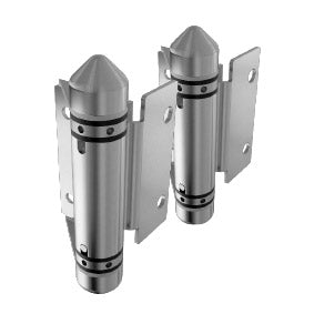 Master Range Hinge Set for Frameless Glass Pool Fence Gate, Self Closing