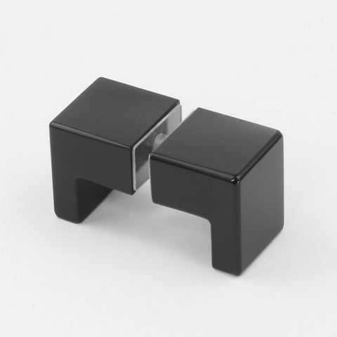 SHOWER KNOB MICRO SQUARE - Matt Black