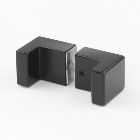 SHOWER KNOB MICRO SQUARE - Matt Black