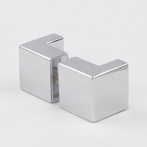 SHOWER KNOB MICRO SQUARE - Chrome