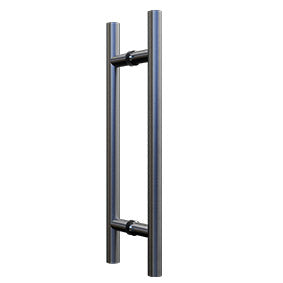 NORSK Double Pull Handle - BLACK or SATIN, 450mm long