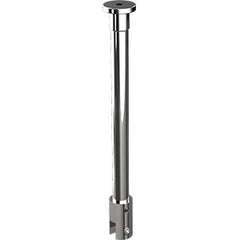 Vertical Shower Screen Support arm, Ceiling support, Nickel, Black, Chrome
