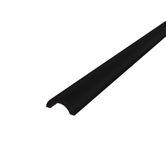Frameless shower aluminium water bar, floor seal. Gold, White, Black, Chrome,