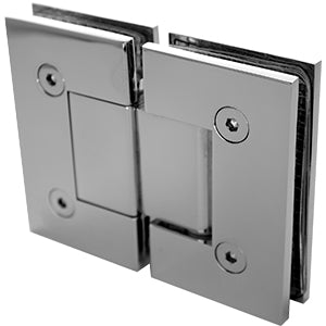 Glass to Glass Frameless Shower Screen Door Hinge - Chrome