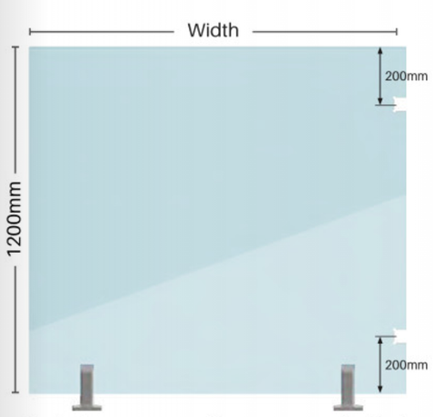 Polaris Glass Hinge Panel