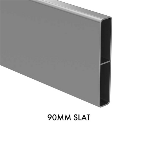 90mm x 16.5mm Slat With Centre Web - 6100MM LONG