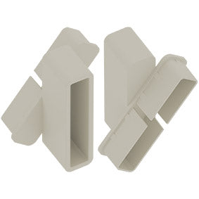 Louvre Brackets - 1x LEFT & 1x RIGHT for 65mm slat