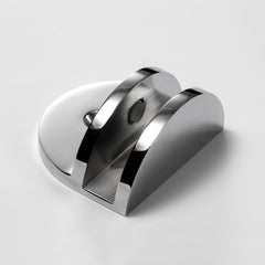 Frameless shower glass U BRACKET WITH HORIZONTAL LEG
