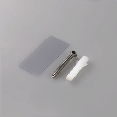 Frameless shower glass U BRACKET SQUARE 10mm glass - Brushed Brass