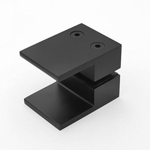 SQUARE SHOWER KNOB HANDLE - Matt Black