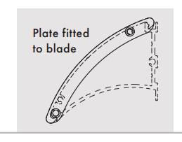 97mm x 7mm aluminium end plate PACK OF 20 (10x left & 10x right)