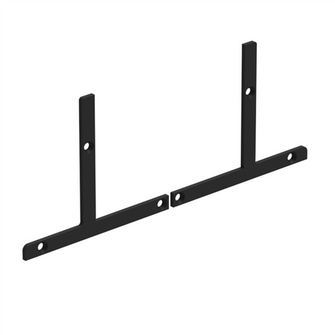 VISOR Balustrade - 'T' Deck Mount End Plates - Pack of 2