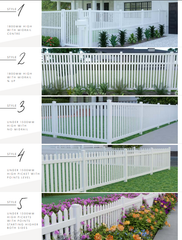 102mm x 102mm 2 way post - Vertical Paling 2590mm Long, picket fence, 7 Year Warranty