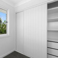 VJ Grooved Sliding Wardrobe Door System,  BRISBANE, GOLD COAST