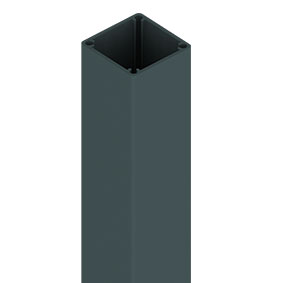 65x65mm heavy duty post 2400mm H  3mm wall thickness, heavy duty, with top cap