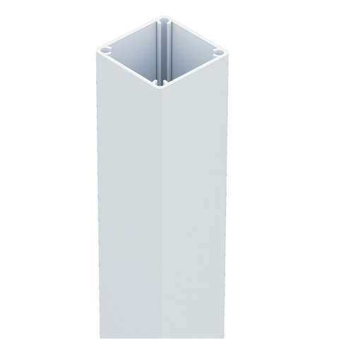 65x65mm heavy duty post 2400mm H  3mm wall thickness, heavy duty, with top cap