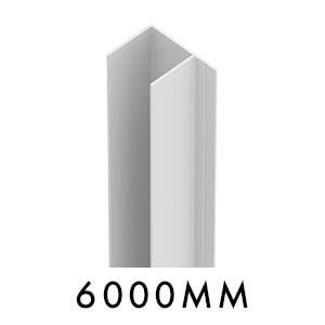 Aluminium F Section - Extrusion - 6000MM LONG