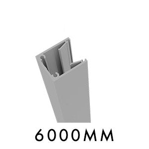 U channel Side frame 28mm x 32mm 6000MM LONG for slats, push fit