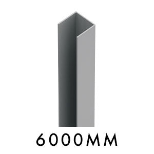 U Channel - Extrusion - 6000MM LONG  30mm x 33mm