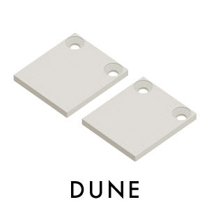 Side Frame End Plate - 28mm x 32mm - 3MM THICK - 2 PACK