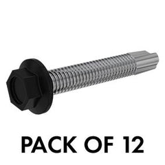 Hinge panel brace screws 12Gx40MM - 12 PACK